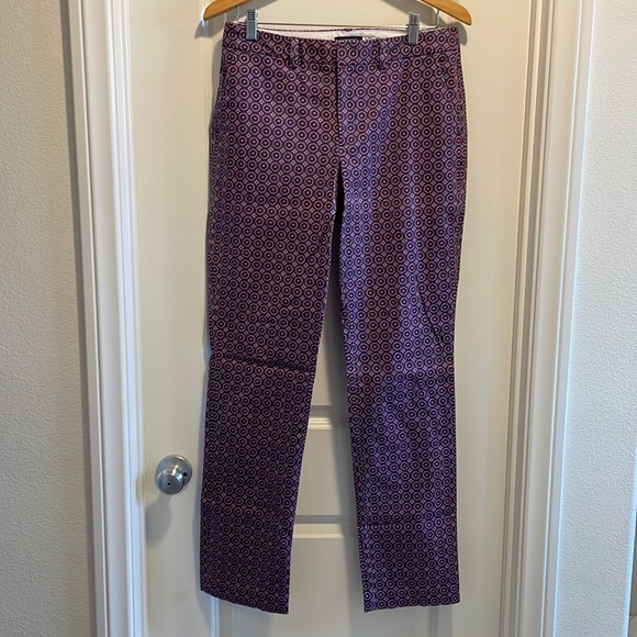 Lands End fit 2 printed pants size 6 - Picture 1 of 13